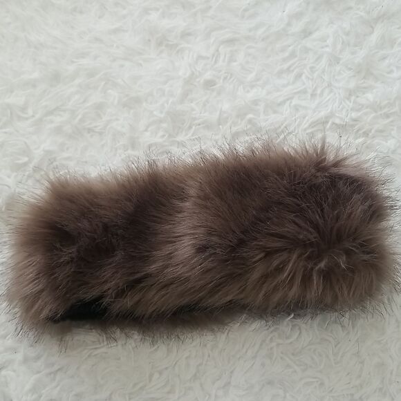 CODE Women Faux Fur Headband Sz onesize - Picture 5 of 6